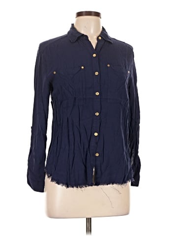 MICHAEL Michael Kors Long Sleeve Button-Down Shirt (view 1)