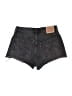 Levi's Black Denim Shorts Size 27 waist - photo 2
