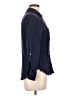 MICHAEL Michael Kors 100% Viscose Blue Long Sleeve Button-Down Shirt Size S - photo 4