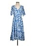 Zara Blue Casual Dress Size S - photo 1