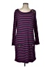 AB Studio 100% Polyester Purple Black Kimono Size L - photo 1
