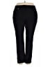 JM Collection Solid Black Casual Pants Size 20 - photo 1
