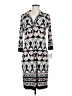 Mlle Gabrielle Print Gray Casual Dress Size M - photo 1