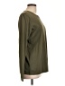 Lands' End 100% Cotton Green Long Sleeve Top Size L - photo 4