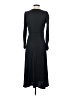 Gap 100% Polyester Black Casual Dress Size 0 Petite - photo 2