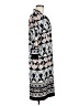 Mlle Gabrielle Print Gray Casual Dress Size M - photo 4