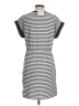 She + Sky Stripes Gray Casual Dress Size S - photo 2