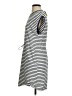 She + Sky Stripes Gray Casual Dress Size S - photo 5