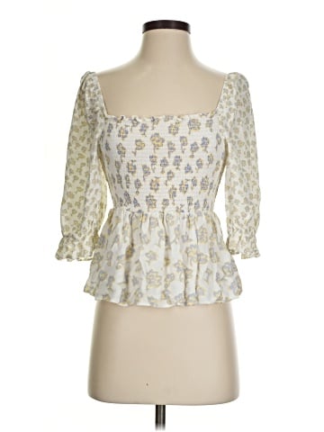 French Connection 3/4 Sleeve Blouse (view 1)