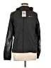 Nike 100% Polyester Graphic Black Windbreaker Size L - photo 1