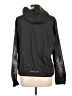 Nike 100% Polyester Graphic Black Windbreaker Size L - photo 2