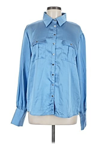 She + Sky Long Sleeve Blouse (view 1)