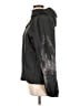 Nike 100% Polyester Graphic Black Windbreaker Size L - photo 5