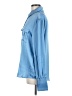 She + Sky 100% Polyester Blue Long Sleeve Blouse Size M - photo 5