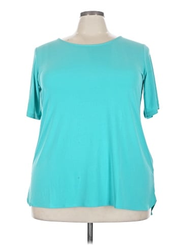 Susan Graver Short Sleeve T-Shirt (view 1)