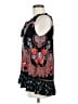BILA 100% Rayon Black Sleeveless Blouse Size M - photo 5