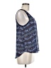 Mudd 100% Polyester Blue Sleeveless Top Size M - photo 4