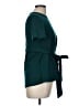 Shein Teal Short Sleeve Top Size M - photo 4