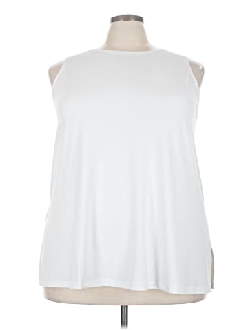 Susan Graver Sleeveless T-Shirt (view 1)