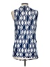 41Hawthorn Blue Sleeveless Blouse Size L - photo 2