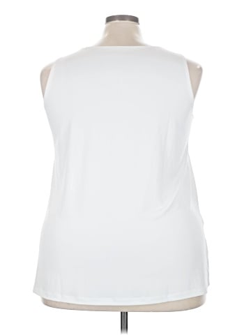 Susan Graver Sleeveless T-Shirt (view 2)