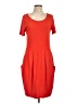 Vila Red Casual Dress Size L - photo 1