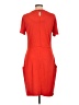 Vila Red Casual Dress Size L - photo 2