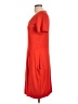 Vila Red Casual Dress Size L - photo 5