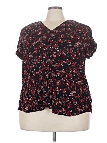 Liz Claiborne Short Sleeve Henley (view 1)
