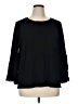 Ann Taylor Black 3/4 Sleeve Top Size XL - photo 1