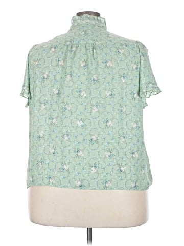 Max Studio Short Sleeve Blouse (view 2)