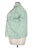Max Studio 100% Polyester Green Short Sleeve Blouse Size 3X (estimated) - photo 5