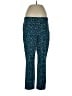 Talbots Print Blue Active Pants Size 12 - photo 1