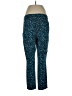 Talbots Print Blue Active Pants Size 12 - photo 2