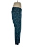 Talbots Print Blue Active Pants Size 12 - photo 4