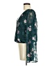 Mi ami 100% Polyester Teal 3/4 Sleeve Blouse Size L - photo 5