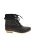 Sperry Top Sider Black Rain Boots Size 9 - photo 1