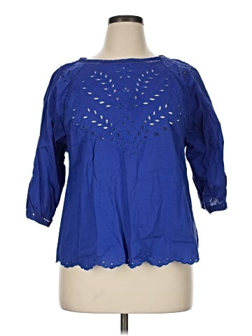 Gap 3/4 Sleeve Blouse (view 1)
