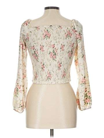 American Eagle Outfitters 3/4 Sleeve Blouse (view 2)