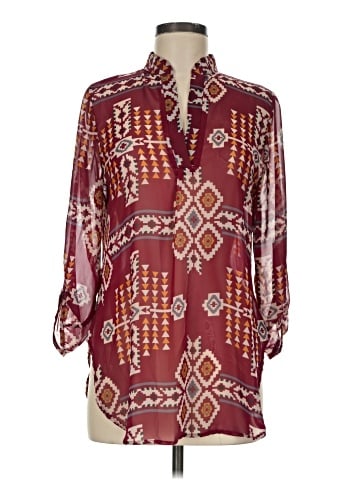 Auditions Long Sleeve Blouse (view 1)