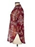 Auditions 100% Polyester Burgundy Long Sleeve Blouse Size M - photo 5