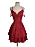 B. Darlin 100% Polyester Red Cocktail Dress Size 3 - 4 - photo 1