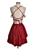 B. Darlin 100% Polyester Red Cocktail Dress Size 3 - 4 - photo 2