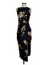 Nine Britton Floral Black Cocktail Dress Size S - photo 1