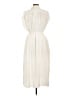 Joseph 100% Polyester Ivory Cocktail Dress Size EU (FR) 44 / US 12 - photo 2