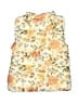 Little Lass 100% Polyester Floral Ivory Vest Size 3T - photo 2