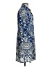 CAbi 100% Polyester Paisley Blue Casual Dress Size S - photo 4
