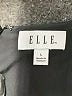 Elle 100% Polyester Floral Black Casual Dress Size L - photo 7