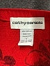 Cathy Daniels 100% Acrylic Red Cardigan Size L - photo 7