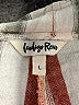Indigo Rein Stripes Silver Linen Pants Size L - photo 7